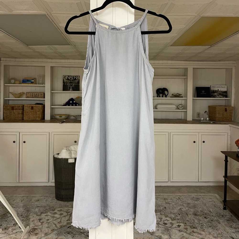 Anthropologie Cloth and Stone Tie Back Strappy Dress